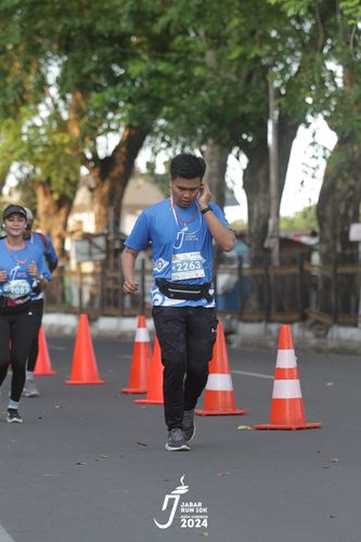 Race photo from Jabar Run 10K 2024