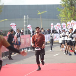 Race photo from KEDIRI HALF MARATHON 2026