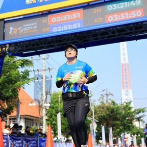 Race photo from SURABAYA ISOPLUS MARATHON 2026