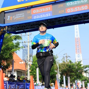 Race photo from SURABAYA ISOPLUS MARATHON 2026