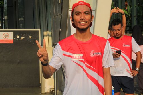 Race photo from Smartfren Run 2024 Vibes
