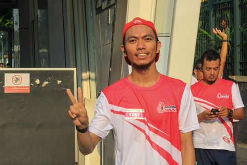 Race photo from Smartfren Run 2024 Vibes