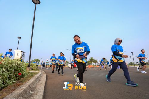 Race photo from ISOPlus Run 2024 Jakarta