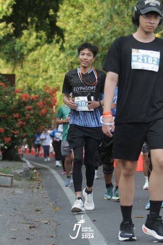 Race photo from Jabar Run 10K 2024