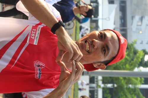 Race photo from Smartfren Run 2024 Vibes