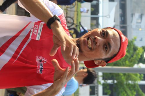 Race photo from Smartfren Run 2024 Vibes