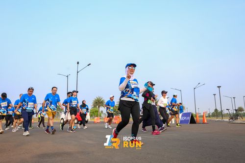 Race photo from ISOPlus Run 2024 Jakarta