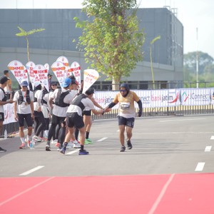Race photo from KEDIRI HALF MARATHON 2026