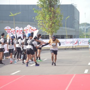Race photo from KEDIRI HALF MARATHON 2026