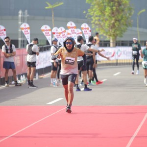 Race photo from KEDIRI HALF MARATHON 2026