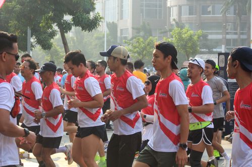 Race photo from Smartfren Run 2024 Vibes