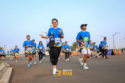 Race photo from ISOPlus Run 2024 Jakarta