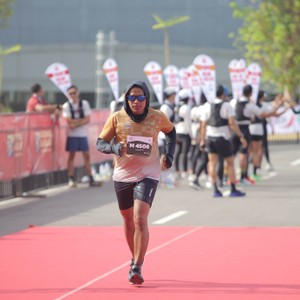 Race photo from KEDIRI HALF MARATHON 2026