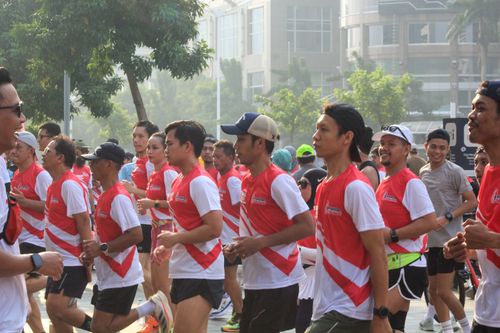 Race photo from Smartfren Run 2024 Vibes