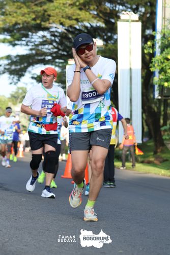 Race photo from Taman Budaya x BOGORUN 2025
