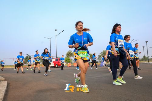 Race photo from ISOPlus Run 2024 Jakarta