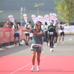 Race photo from KEDIRI HALF MARATHON 2026