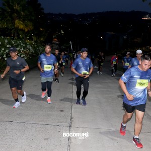 Race photo from BOGORUN 2026