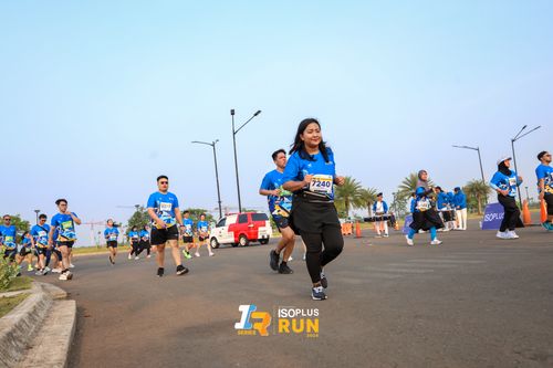 Race photo from ISOPlus Run 2024 Jakarta