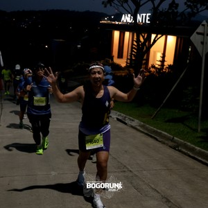Race photo from BOGORUN 2026
