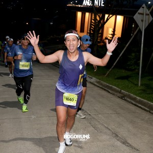 Race photo from BOGORUN 2026