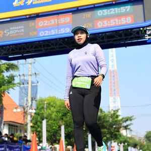 Race photo from SURABAYA ISOPLUS MARATHON 2026