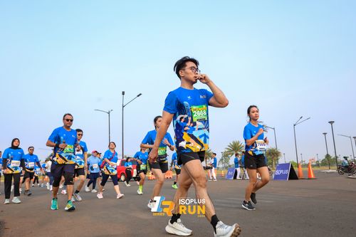 Race photo from ISOPlus Run 2024 Jakarta