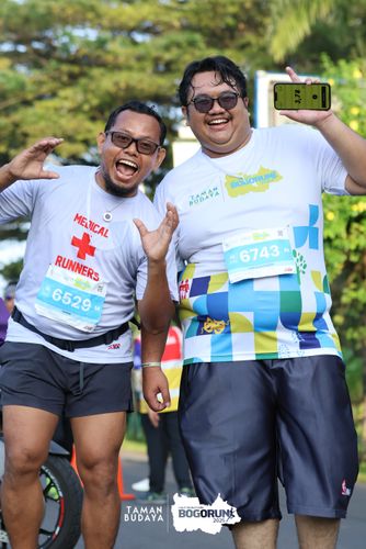 Race photo from Taman Budaya x BOGORUN 2025
