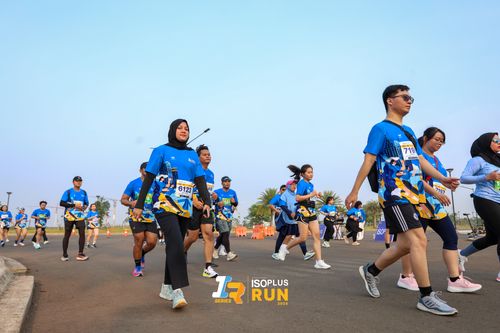 Race photo from ISOPlus Run 2024 Jakarta