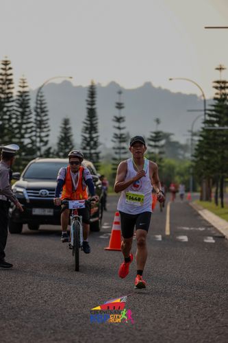 Race photo from CISANGKAN KBP CITY RUN 2025