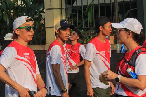 Race photo from Smartfren Run 2024 Vibes