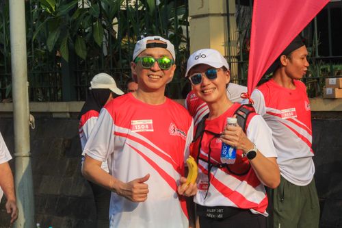 Race photo from Smartfren Run 2024 Vibes