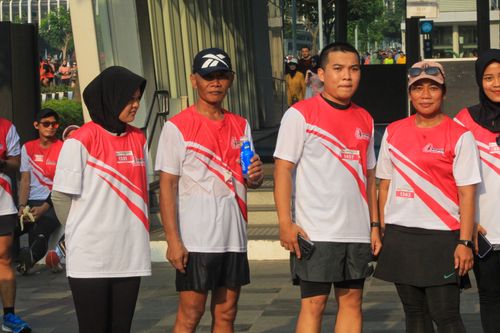 Race photo from Smartfren Run 2024 Vibes
