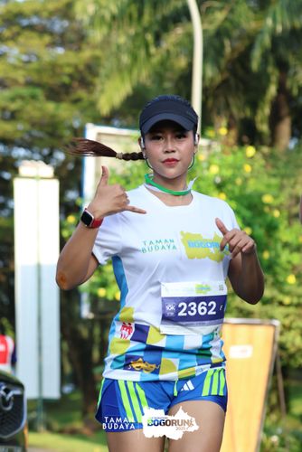 Race photo from Taman Budaya x BOGORUN 2025