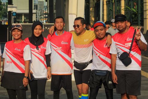 Race photo from Smartfren Run 2024 Vibes