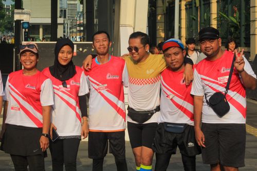 Race photo from Smartfren Run 2024 Vibes