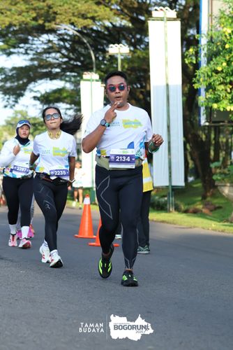 Race photo from Taman Budaya x BOGORUN 2025