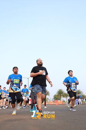 Race photo from ISOPlus Run 2024 Jakarta