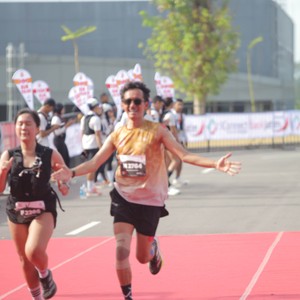 Race photo from KEDIRI HALF MARATHON 2026