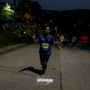 Race photo from BOGORUN 2026