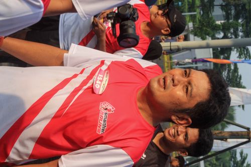 Race photo from Smartfren Run 2024 Vibes