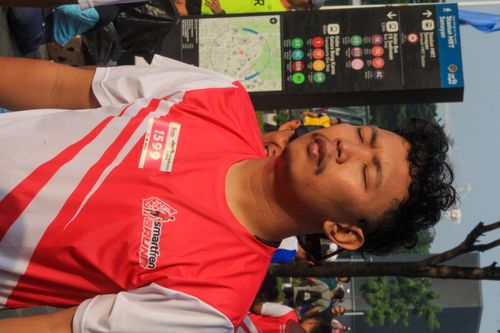 Race photo from Smartfren Run 2024 Vibes
