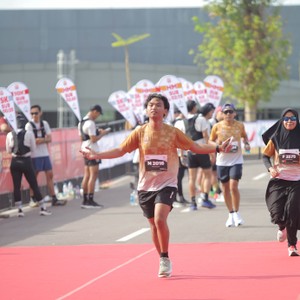 Race photo from KEDIRI HALF MARATHON 2026