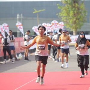 Race photo from KEDIRI HALF MARATHON 2026