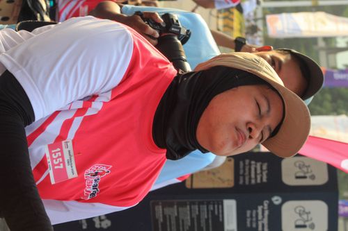 Race photo from Smartfren Run 2024 Vibes