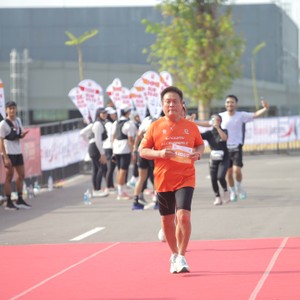 Race photo from KEDIRI HALF MARATHON 2026