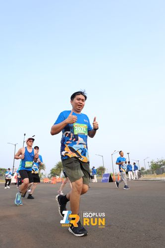 Race photo from ISOPlus Run 2024 Jakarta