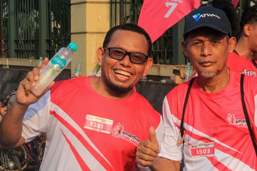 Race photo from Smartfren Run 2024 Vibes
