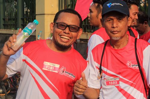 Race photo from Smartfren Run 2024 Vibes