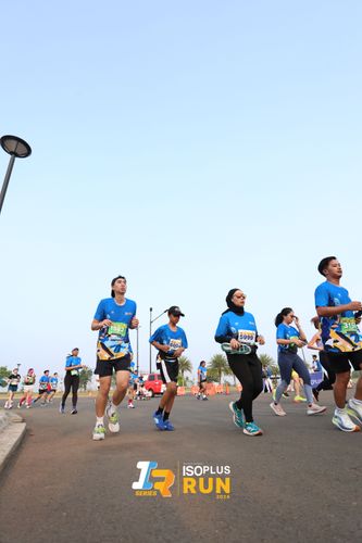 Race photo from ISOPlus Run 2024 Jakarta